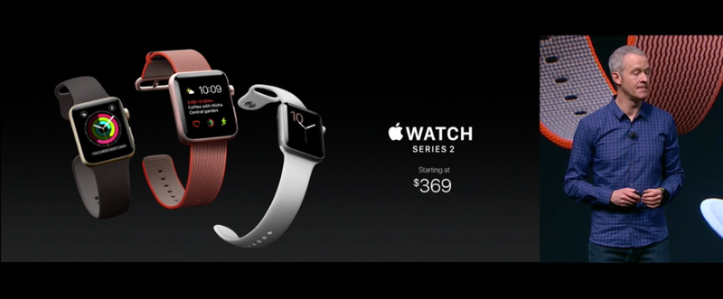 Apple COO Jeff Williams unveils the new Apple Watch lineup. (Screenshot: Apple)